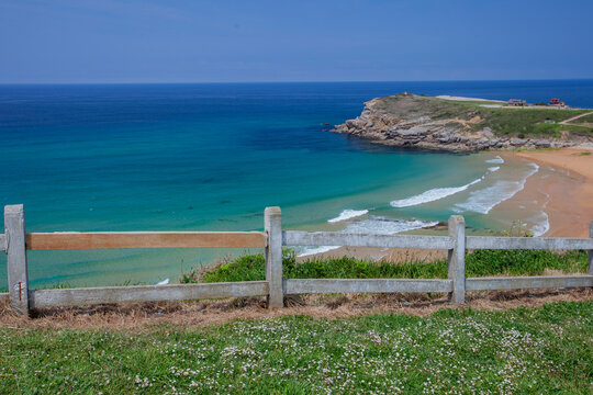 Beach of the fools. Suances, Cantabria. Spain