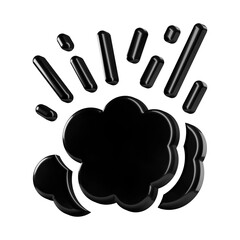 This is a beautifully designed 3D icon with a beautiful metallic texture.