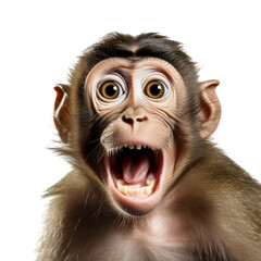 Monkey shocked expressions