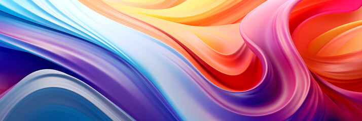 Abstract Colorful Background With Waves - legal AI