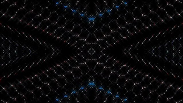 Beautiful videos that glow, shine brightly that regulate subtle movements with colorful stripes on a black background	