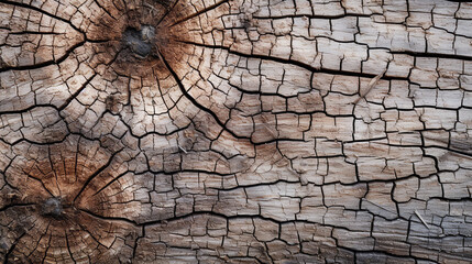 Detailed patterns and textures of tree bark in a close-up