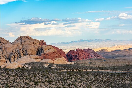 4K Image: Desert Landscape near Las Vegas, Nevada
