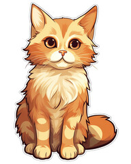 Cat Sticker, generative ai 