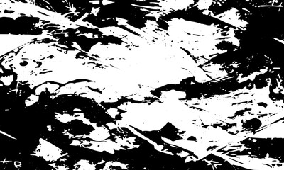 Grunge black texture. Vector background..