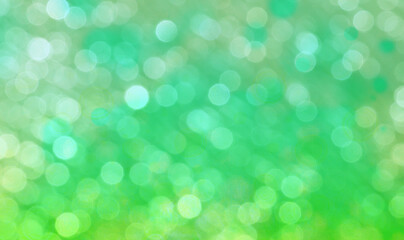 Fototapeta premium Green bokeh background for seasonal, holidays, celebrations and various design works