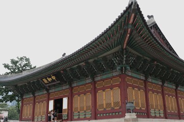 Junghwajeon Halle des Deoksugung Palast in Seoul City, Südkorea