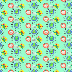 новорічний паттерн 3 ельф