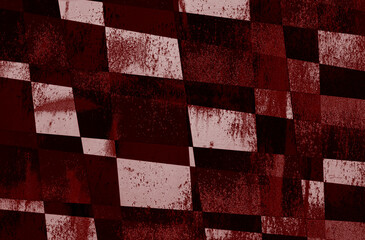 Czerwone tło ściana tablica kształty paski
