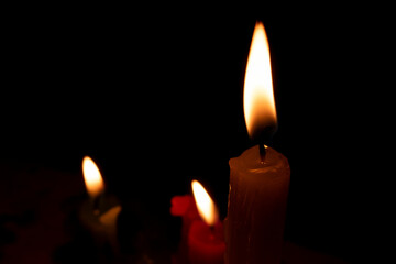 candle, flame, light, fire, candlelight, dark, candles, burning, christmas, wax, burn, black, holiday, celebration, night, decoration, glowing, religion, love, romance, darkness, glow, heat, church, b