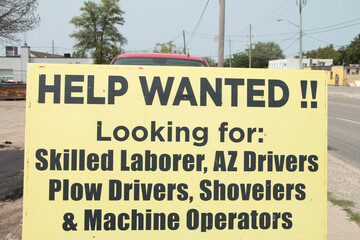 help wanted looking for skilled laborer az drivers plow drivers shovelers and machine operators...