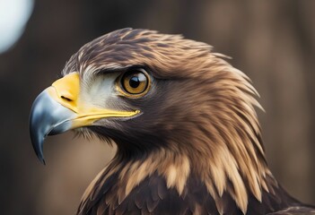 Obraz premium Golden eagle close up