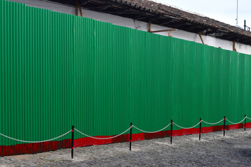 Cercado verde de Lamina.