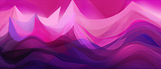 Vibrant strokes of pink and purple intertwine in a mesmerizing display of colorfulness, evoking a sense of fluidity and abstract beauty in this wild and dynamic piece of art