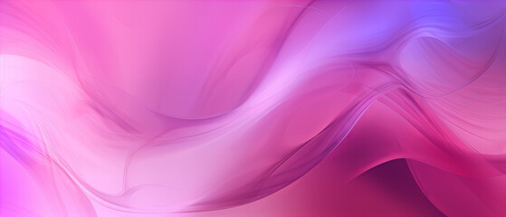 A vibrant and dreamy abstract artwork featuring a swirl of pink, lilac, and violet hues, imbued with the colorfulness of magenta and the softness of peach, all set against a backdrop of a fabric-like