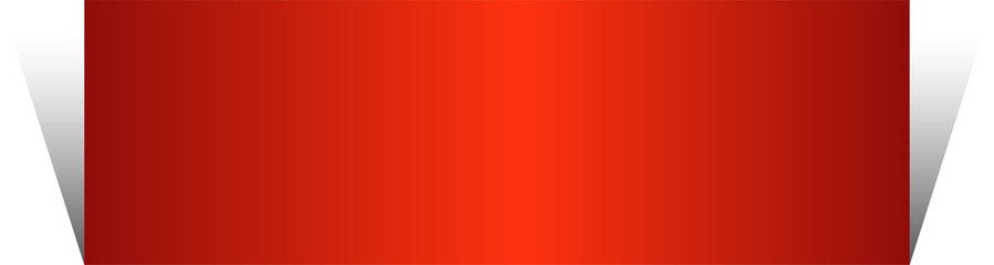 Red paper rectangle and shadow, label, banners, icon