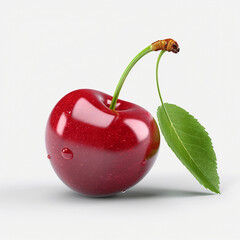 Cherry, isolated