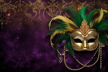 Mardi Gras Festival Mask