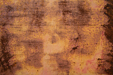 Weathered Rusted Metal Texture, Background Asset
