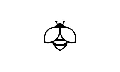 bee logo vector