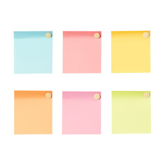 Colorful note-taking paper