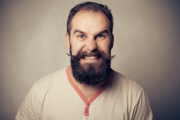 Portrait of a Bearded Man evil