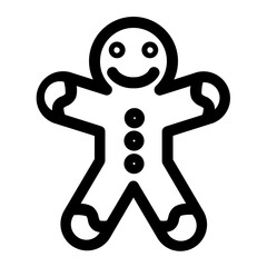 christmas gingerbread man