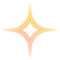 Obraz premium glowing star shine gradient