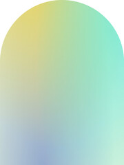 gradient arch shape transparent