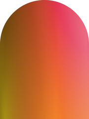 gradient arch shape transparent