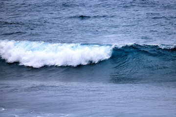 Fototapeta premium sea ocean storm weather abstract wave background