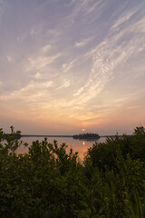 A Colorful Summer Evening at Astotin Lake