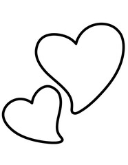 Heart Doodle SVG Vector File