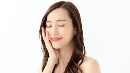 若い女性のビューティーイメージ