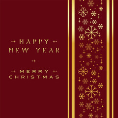 Merry Christmas banner with stage product display cylindrical shape and festive decoration for christmas.