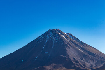 Fototapeta premium Licancabur volcano, in San Pedro de Atacama, Chile.