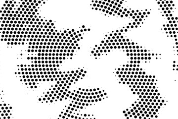 Halftone Abstract grunge web banner background