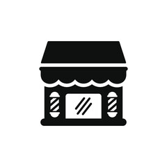 Barbershop icon isolated on white background