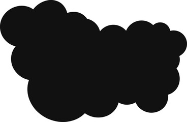 cloud flat cartoon. cloud icon symbol concept. Vector flat cartoon cloud illustration for web sites and banners design.