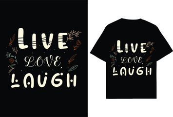 Colourful Typography T-shirt design