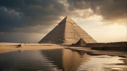 Fototapeta na wymiar the pyramid of Giza