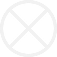 Icon symbol ban. Sign forbidden. Circle sign stop entry and slash line