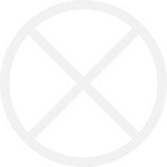 Icon symbol ban. Sign forbidden. Circle sign stop entry and slash line