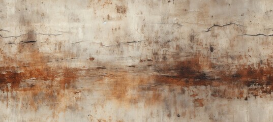 Grunge rusty concrete wall texture background. Generative AI technology.	
