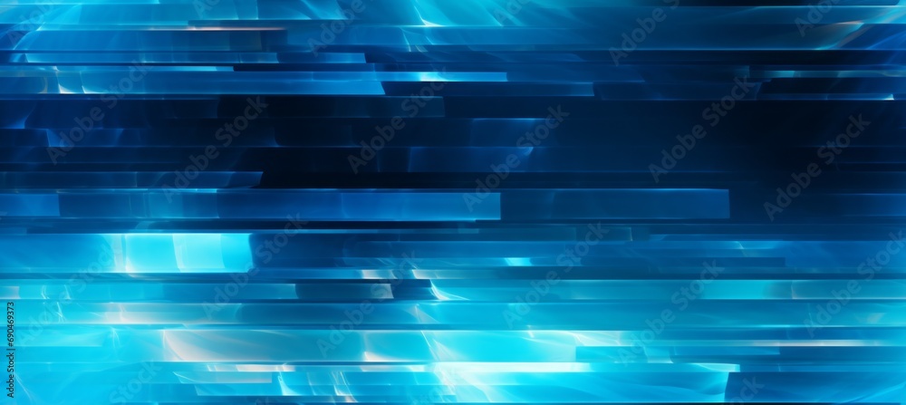 Aufkleber abstract technology blue digital flash effect background. generative ai technology.
