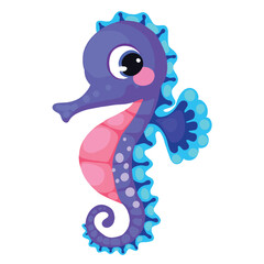 Sea Horse Vector illustration Artwork