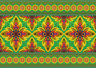 African ethnic native pattern.Traditional kente,ankara,kitenge,chitenge,capulana african wax print fabric pattern.Abstract vector motif pattern.For fabric,clothing,blanket,carpet,woven,wrap,decoration
