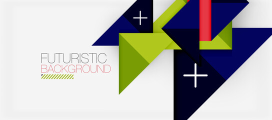 Triangle Vector Background Illustration For Wallpaper, Banner, Background, Card, Book Illustration, landing page