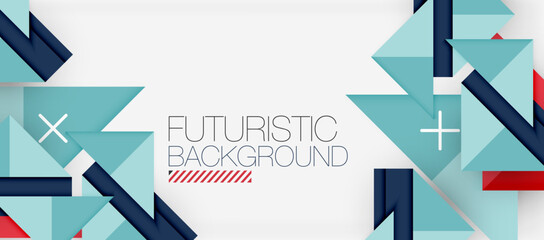 Triangle Vector Background Illustration For Wallpaper, Banner, Background, Card, Book Illustration, landing page