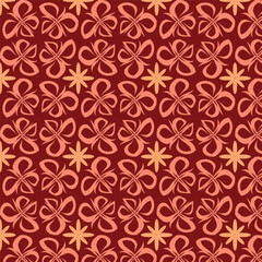 Fototapeta premium Seamless pattern. Creative abstract art background collection or festive celebration design. Simple childish scribble wallpaper print texture bundle.